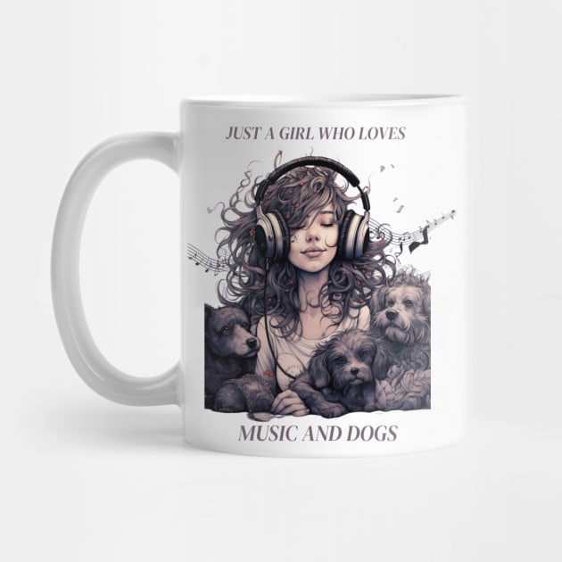 Just a girl who loves music and dogs by Positive Designer
